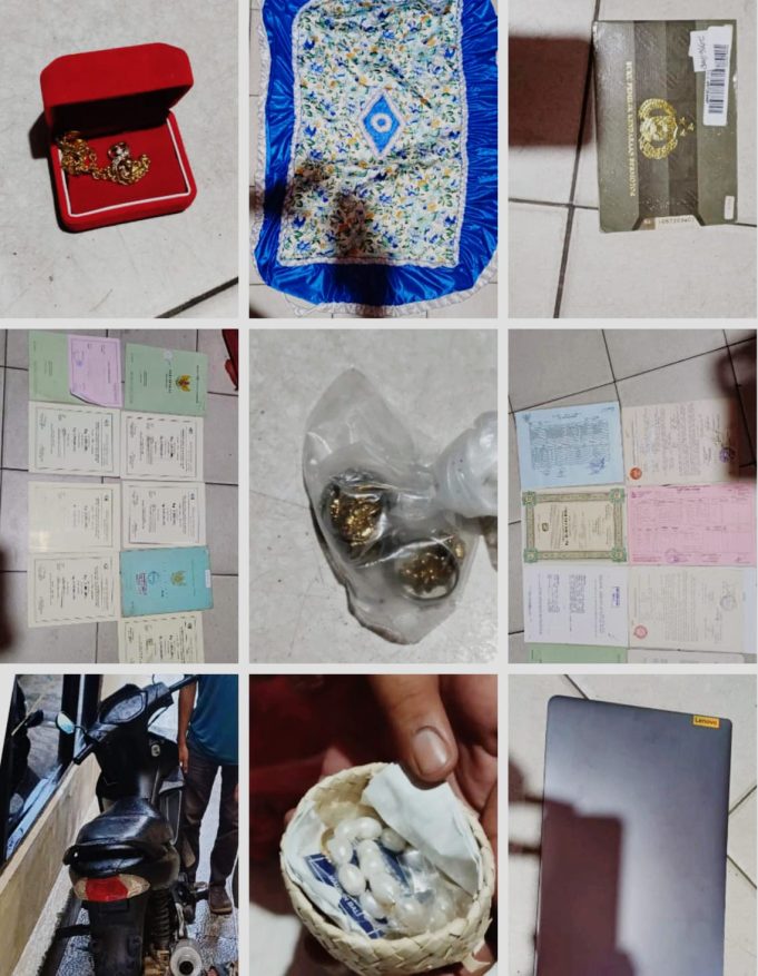 Polsek Terbanggi Besar Ringkus Pelaku Curat Yang Merupakan Mantan Suami Korban