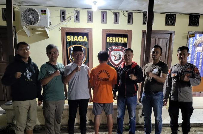 Gasak 53 Unit Pompa Air di Taman Tugu Pepadun Lampung Tengah, Pelaku Diringkus Polsek Gunung Sugih