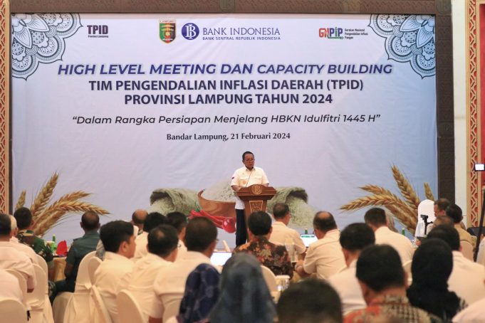 Gubernur Arinal Djunaidi Tekankan Sinergi dan Koordinasi, Jaga Stabilitas Harga dan Ketersediaan Bahan Pokok Jelang Idul Fitri 1445 H