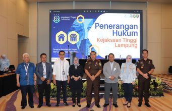 KAJATI LAMPUNG KEYNOTE SPEAKER DALAM PENERANGAN HUKUM PT. BPD BANK LAMPUNG