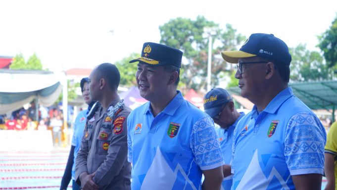 Wakapolda Lampung Apresisasi Kejuaraan Renang Yang Memperebutkan Piala Gubernur 2024