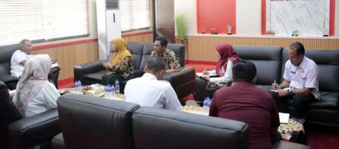 Bupati Lampung Selatan Terima Audiensi Pimpinan Cabang Pembantu Bulog Lampung Selatan