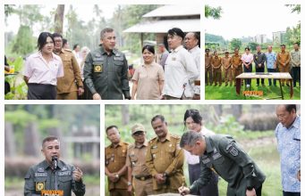 Bupati Pesawaran Dendi Ramadhona Hadiri Peresmian dan Serah Terima Jalan Pantai Mutun dari The Hurun