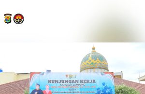 Kapolda Beserta Wakapolda Lampung Melaksanakan Kunjungan Kerja Ke Makosat Brimob Polda Lampung