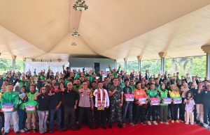 Kapolda Lampung Hadiri HUT KE-8 Gaspool Lampung, Apresiasi Kontribusi Driver Online Jaga Kamtibmas