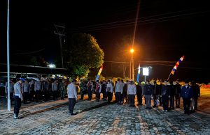 Jaga Kondisi Kamtibmas Jelang Kunker Presiden, Polres Lampung Utara Gelar Patroli