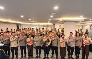 Ditbinmas Polda Lampung Gelar Pembinaan dan Peningkatan Kemampuan Saka Bhayangkara Tahun 2025