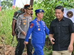 Ditpolair Kombes Pol Boby Pa’Ludin Menghadiri Peletakan Batu Pertama Pembangunan Batalyon Parakon 464 Pasgat