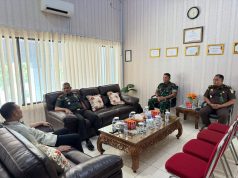 Letkol Syurya Dharma Dandim 0426 TB, Laksanakan Audiensi Dengan Kajari Tulang Bawang