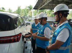 Tembus 3.090 Transaksi, Penggunaan SPKLU di Lampung Melesat pada Idul Fitri 2026