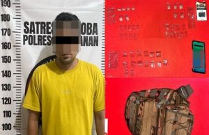 Polisi Gagalkan Peredaran Diduga Narkotika Sabu 4 Gram di Way Kanan