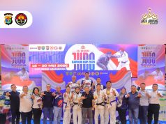 Polda Lampung Raih 4 Medali Dihari Pertama Kejuaraan Judo Kapolri Cup 2026