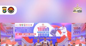 Polda Lampung Raih 4 Medali Dihari Pertama Kejuaraan Judo Kapolri Cup 2026