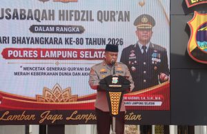 Polres Lampung Selatan Gelar MHQ Sambut Hari Bhayangkara ke-80