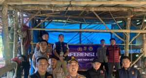 Polres Way Kanan Amankan Diduga Enam Pelaku Penambangan Emas Ilegal