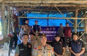 Polres Way Kanan Amankan Diduga Enam Pelaku Penambangan Emas Ilegal