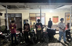 Respon Cepat Call Center 110, Polisi Bubarkan Balap Liar di Jalinsum Baradatu