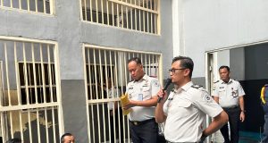 Karutan Bandar Lampung Laksanakan Anjangsana ke Blok Pesagi, Tampung Aspirasi dan Tekankan Komitmen Anti Halinar