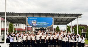 Khidmat dan Penuh Semangat, Rutan Bandar Lampung Peringati Hari Kebangkitan Nasional Ke-118