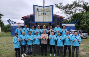 Sambang Kamtibmas, Kapolres Lakukan Mystery Call Layanan 110 di Kantor PWI Way Kanan