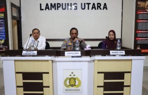 Dukung Ketahanan Pangan, Polres Lampung Utara Gelar Rakor Penerimaan Bantuan KUR Himbara
