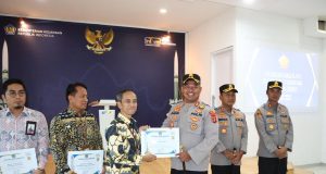 Sosialisasi Digitalisasi Layanan KPPN dan Monev Anggaran, Polres Way Kanan Raih 4 Penghargaan dari KPPN Kotabumi