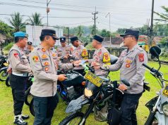 Kapolsek Umpu Semenguk Gelar Pemeriksaan Randis dan Inventaris BMN