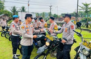 Kapolsek Umpu Semenguk Gelar Pemeriksaan Randis dan Inventaris BMN