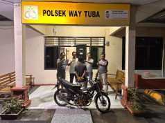 Diduga Curi Motor, Pria Asal Tulang Bawang Diamankan Polsek Way Tuba
