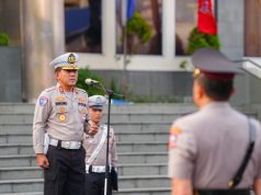 Kakorlantas Polri Pimpin Pelantikan dan Sertijab Pejabat Utama Korlantas Polri, Tekankan Kekompakan dan Ketangguhan