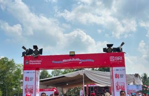 Semarak Merah Putih BRI Region 5 Bandar Lampung Hadir di Desa Sridadi, Dorong Ekonomi Kerakyatan dan Semangat Kemerdekaan
