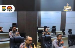 POLDA LAMPUNG IKUTI SOSIALISASI APLIKASI PETUGAS 110 DAN FITUR 110 VIDEO CALL