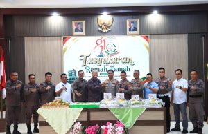 Kapolres Tulang Bawang Beri Kejutan Spesial untuk Kajari di HUT Ke-81 Kejaksaan RI