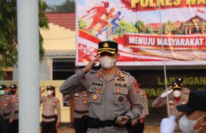 Peringati Haornas ke-43, Polres Way Kanan Dorong Budaya Hidup Sehat dan Solidaritas Personel