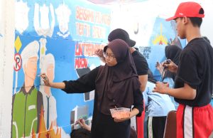 Cari Bibit Seniman Muda, Polres Lampung Selatan Gelar Lomba Mural Sambut HUT Lalu Lintas ke-71