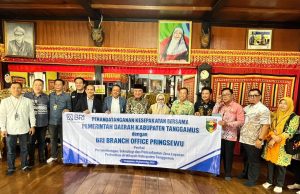 BRI Branch Office Pringsewu dan Pemkab Tanggamus Teken MoU Pengembangan Teknologi Perbankan
