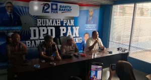 DPD PAN kota Bandar Lampung klarifikasi Praduga hubungan kader PAN Kota Bandar Lampung