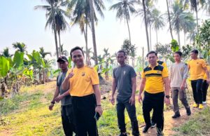 Polsek Katibung Bersama Uspika Melaksanakan Kegiatan Olahraga Bersama Guna Memperkuat Sinergitas Antar Instansi