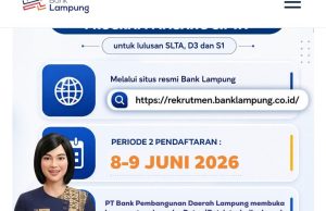 Bank Lampung Buka Program Magang Cipta, Indra Merviana: Bekali Peserta dengan Kompetensi Perbankan