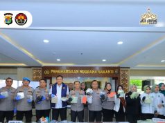 Polda Lampung Ungkap Jaringan Narkotika Aceh–Jakarta, Amankan 89 Kg Sabu