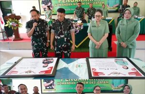 Kunjungi Kodim 0421/LS, Danrem 043 Kobarkan Semangat Prajurit