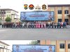 Polda Lampung Gelar Upacara Serah Terima Pataka dan Farewell and Welcome Parade