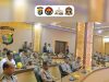 Kapolda Dan Wakapolda Lampung Bersama Irjen Pol Helfi Assegaf Laksanakan Kegiatan Laporan Kesatuan
