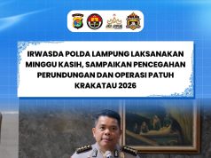 Irwasda Polda Lampung Laksanakan Minggu Kasih, Sampaikan Pencegahan Perundungan Dan Operasi Patuh Krakatau 2026