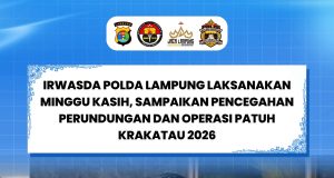 Irwasda Polda Lampung Laksanakan Minggu Kasih, Sampaikan Pencegahan Perundungan Dan Operasi Patuh Krakatau 2026