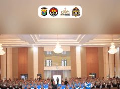 Wakapolda Lampung Pimpin Sidang Akhir Kelulusan Pendidikan Alih Golongan