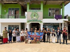 Jumat Berkah, Satreskrim Polres Way Kanan Salurkan Bansos ke Ponpes Miftahul Huda