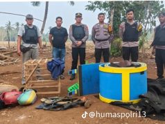 Kapolsek sekampung udik pimpin langsung penggerbekan judi sabung ayam di lampung Timur