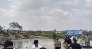Kapolres Lampung Selatan Hadiri Panen Raya Ikan Patin di Jati Agung, Dorong Kemandirian Pembudidaya